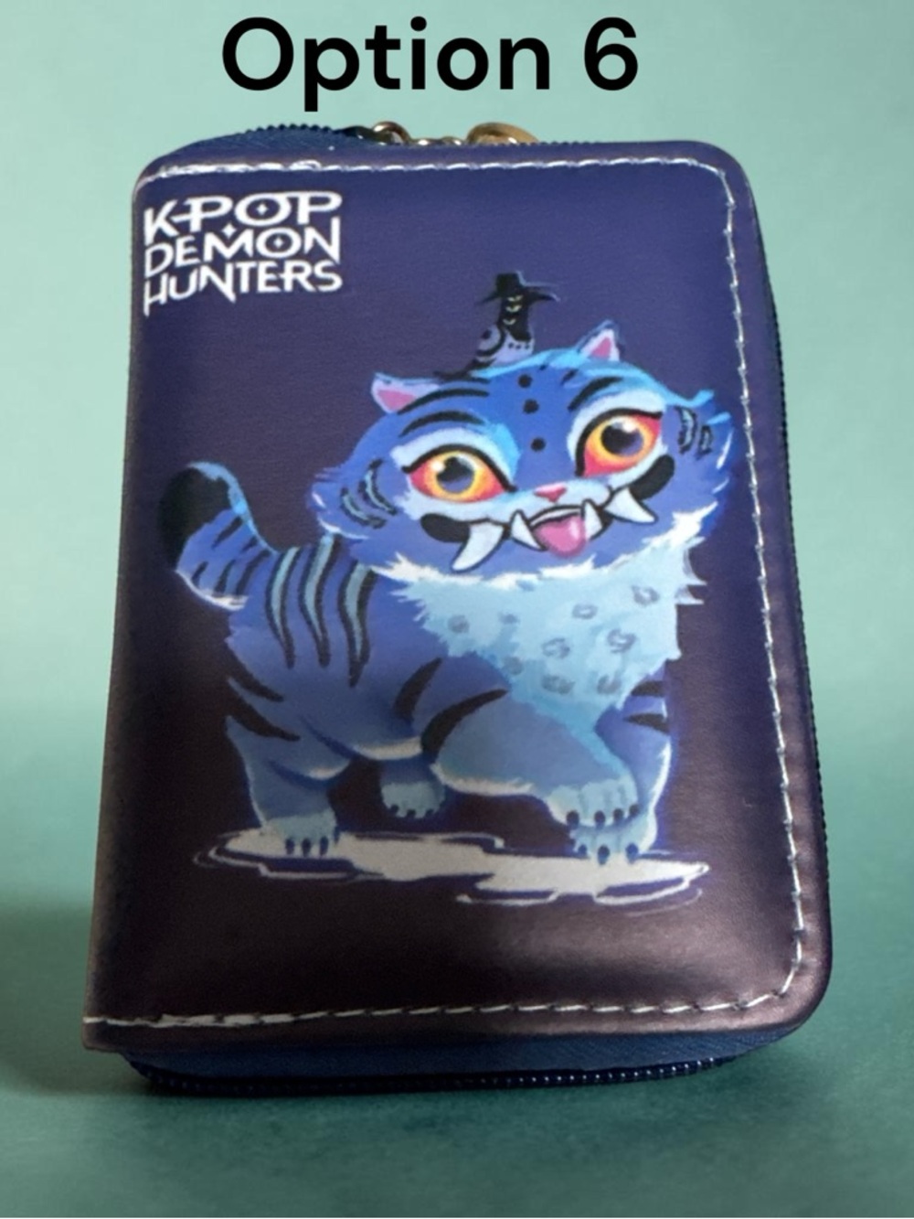 K-Pop Themed Zip Wallet - Pink & Purple - Picture 8 of 8